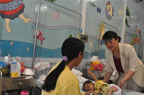 Chủ tịch Tập đoàn Đầu tư Việt Nam luôn ý thức cao về trách nhiệm xã hội của doanh nghiệp. Ảnh: Thanh Nga