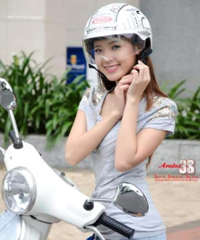 Trông Midu thật cá tính với Andes 3S-126 mới.