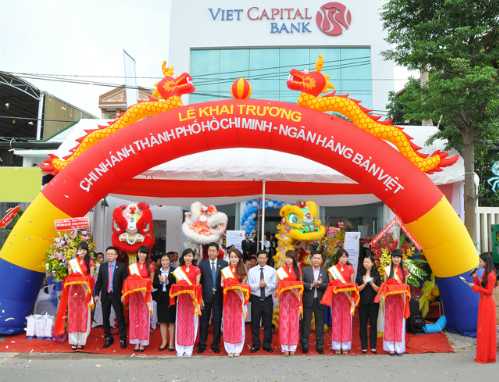 Lễ khai trương chi nhánh TP HCM, ngân hàng Bản Việt.