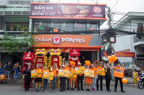CƠ SỞ POPEYES NGUYỄN XI NẰM TẠI BÌNH THẠNH MANG ĐẾN HƯƠNG VỊ GÀ RÁN LOUISIANA ĐẶC TRƯNG