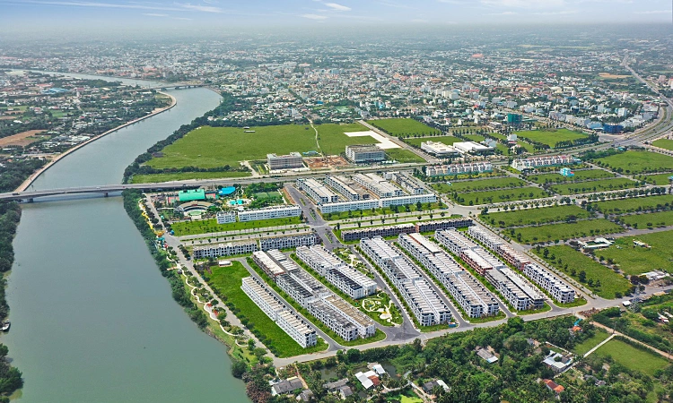 Khu đô thị ven sông Vàm Cỏ