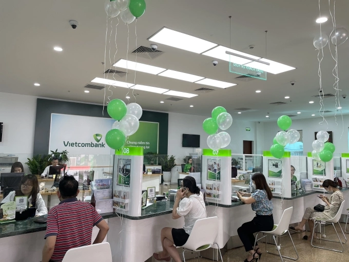 Đơn vị mang đến dịch vụ ngân hàng hiện đại. Ảnh: Vietcombank