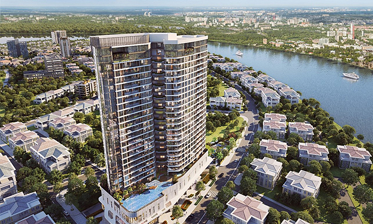 Không gian sống xanh tại "khu phố nhà giàu" ở TP HCM