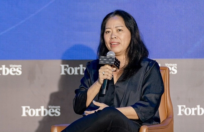 Chủ tịch Unilever Việt Nam chia sẻ tầm nhìn phát triển bền vững với mô hình kinh tế tuần hoàn trong sự kiện hồi đầu tháng 9.