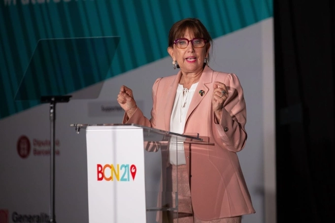 Tổng thư ký UNCTAD Rebeca Grynspan. Ảnh: Zuma Press