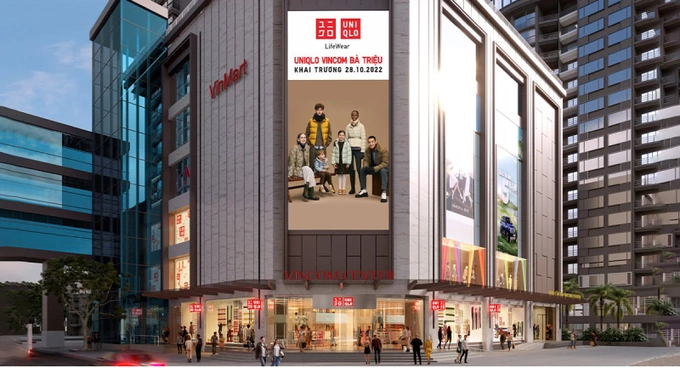 Phối cảnh mặt tiền Tháp 2 Vincom Center Bà Triệu. Ảnh: Vingroup