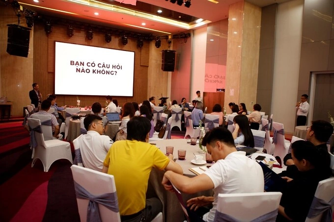 Các doanh nghiệp tham dự sự kiện....