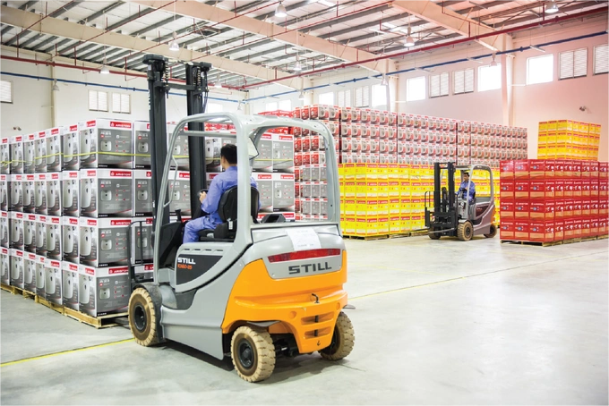 Nhà máy với cơ sở vật chất, dây chuyền hiện đại. Ảnh: Ariston