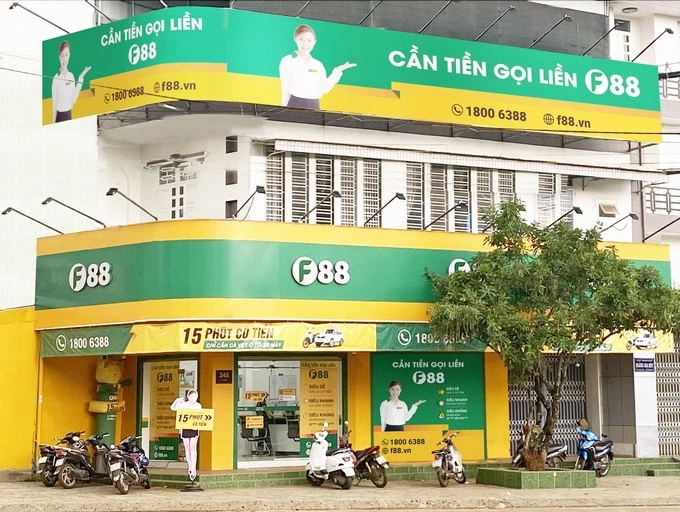 Một phòng giao dịch của F88 tại... Ảnh: F88
