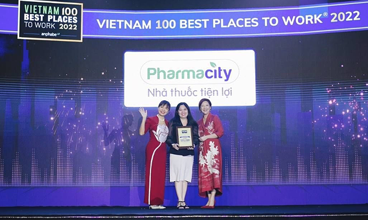Chuỗi nhà thuốc Pharmacity liên tiếp đạt 4 giải thưởng cuối năm 2022