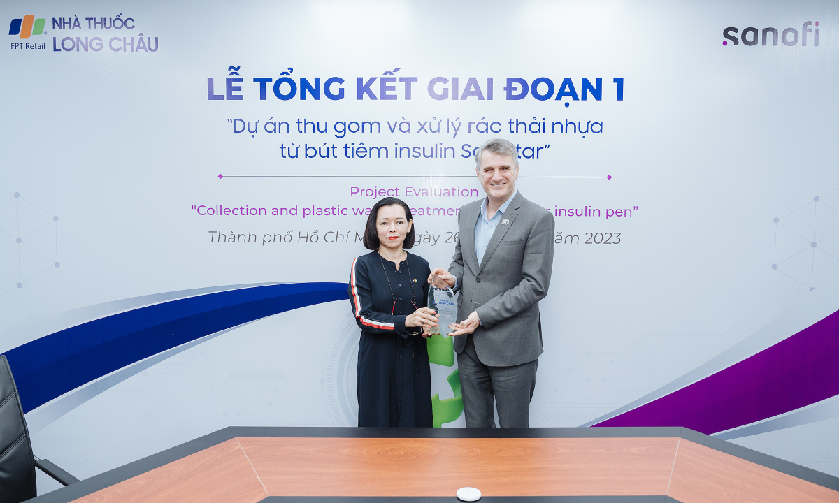 Kết quả dự án xử lý bút tiêm insulin của FPT Long Châu và Sanofi