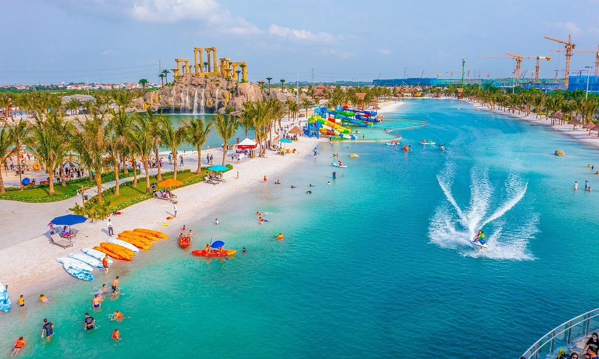 Tổ hợp biển hồ tạo sóng Royal Wave Park xác lập kỷ lục thế giới