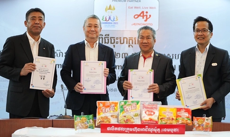 Tập đoàn Ajinomoto là đối tác cấp cao của SEA Games 32
