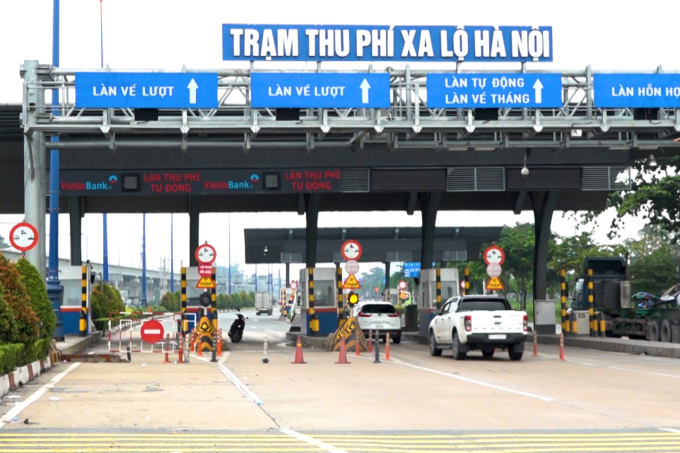 Trạm thu phí Xa lộ Hà Nội (nay là đường Võ Nguyên Giáp), tháng 9/2019. Ảnh: Tuấn Việt