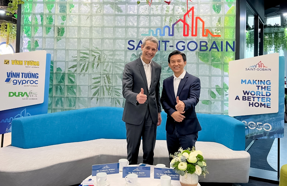 CEO Saint-Gobain: "Việt Nam thuộc nhóm thị trường tăng trưởng nhanh nhất"