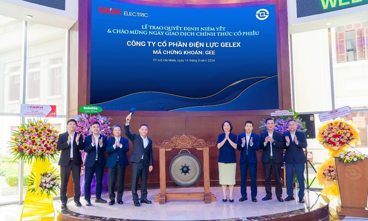 Cổ phiếu của Gelex Electric lên sàn HoSE