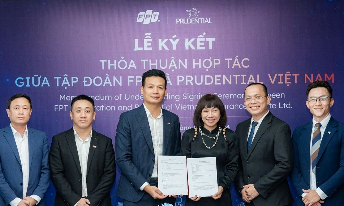 FPT hợp tác với Prudential Việt Nam phát triển giải pháp công nghệ cao