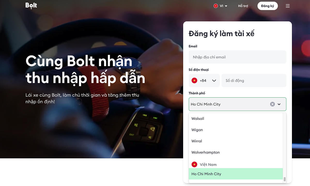 Đối thủ của Uber tại châu Âu tuyển tài xế ở Việt Nam