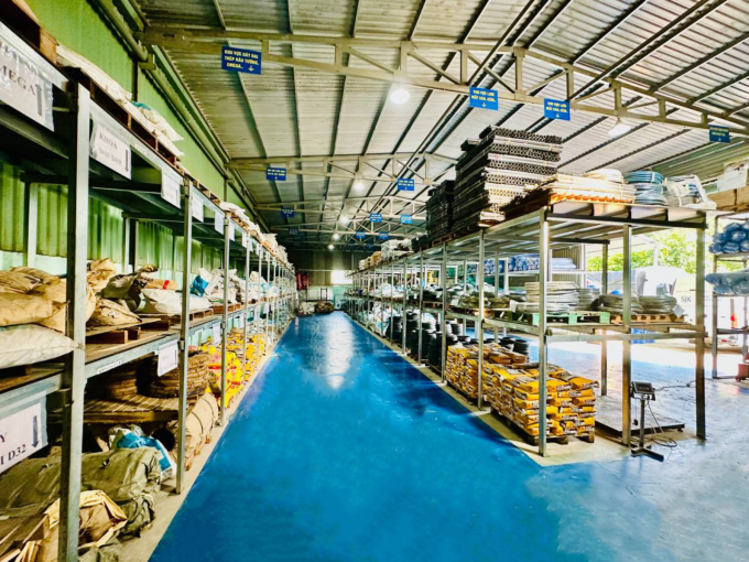 Kho hàng của SJK. Ảnh: SJK