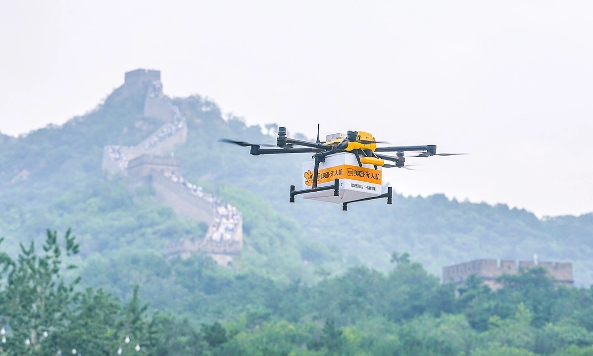 Drone thúc đẩy ngành logistics tầm thấp Trung Quốc - Báo VnExpress Kinh doanh