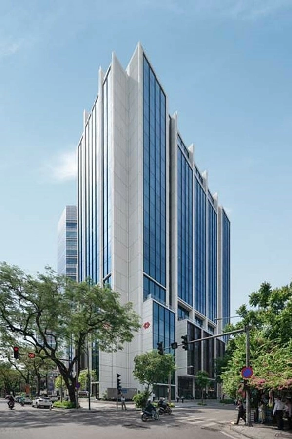 Trụ sở Techcombank tại Hà Nội. Ảnh: Techcombank