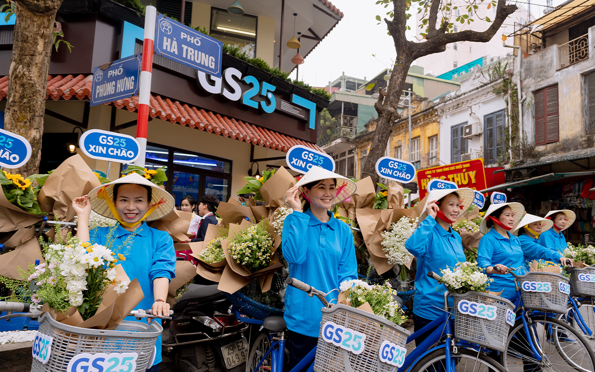 GS25 khai trương 6 cửa hàng tại Hà Nội