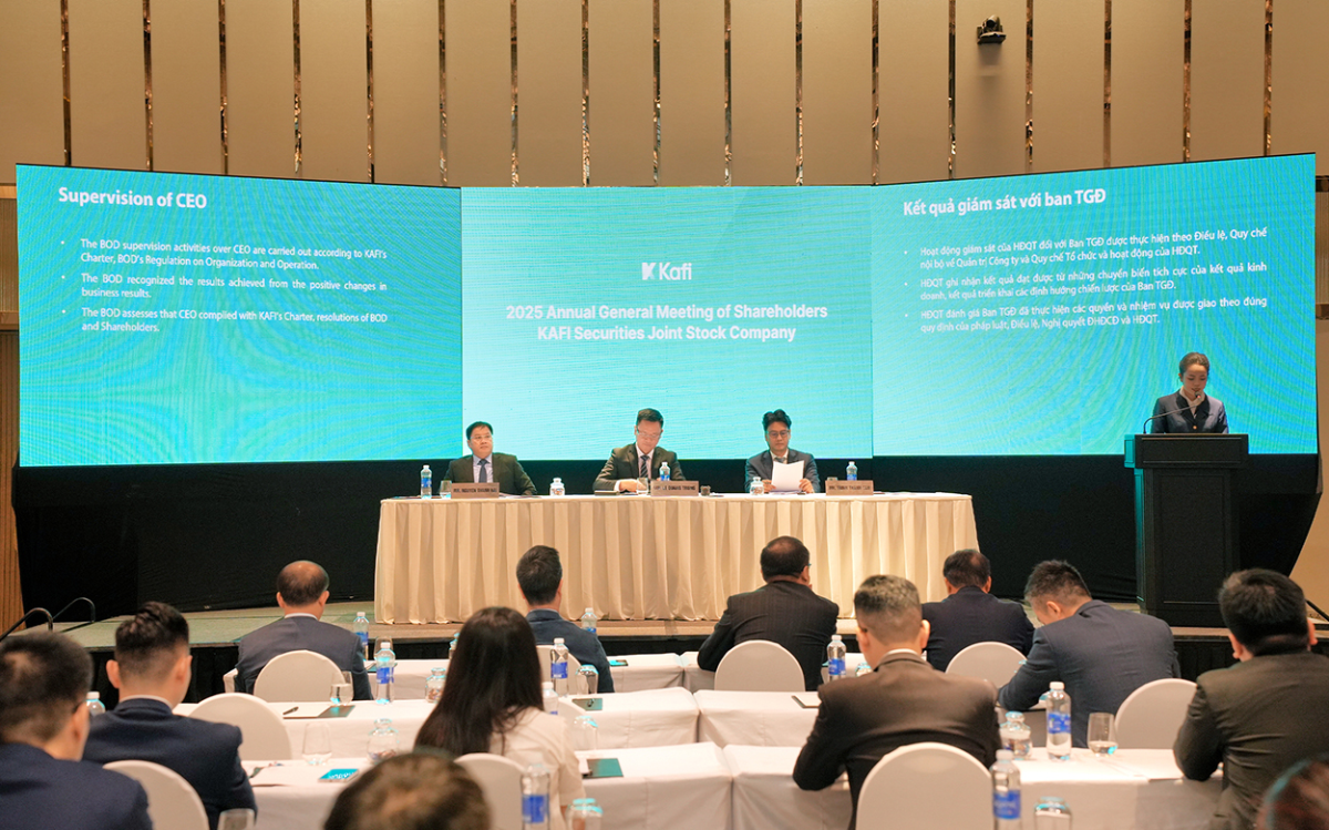 Chứng khoán Kafi muốn tăng vốn điều lệ lên 7.500 tỷ đồng