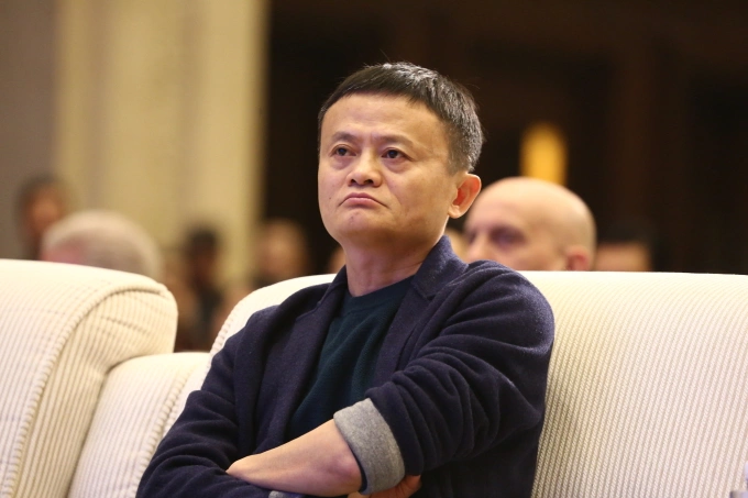 Jack Ma or Ma Yun, chairman of Chinese e-commerce giant Alibaba Group, attends the forum of Business Leaders Dialogue: New Economy in Internet Era during the fourth World Internet Conference (WIC), also known as Wuzhen Summit, in Wuzhen town, Tongxiang city, Jiaxing city, east Chinas Zhejiang province, 5 December 2017.