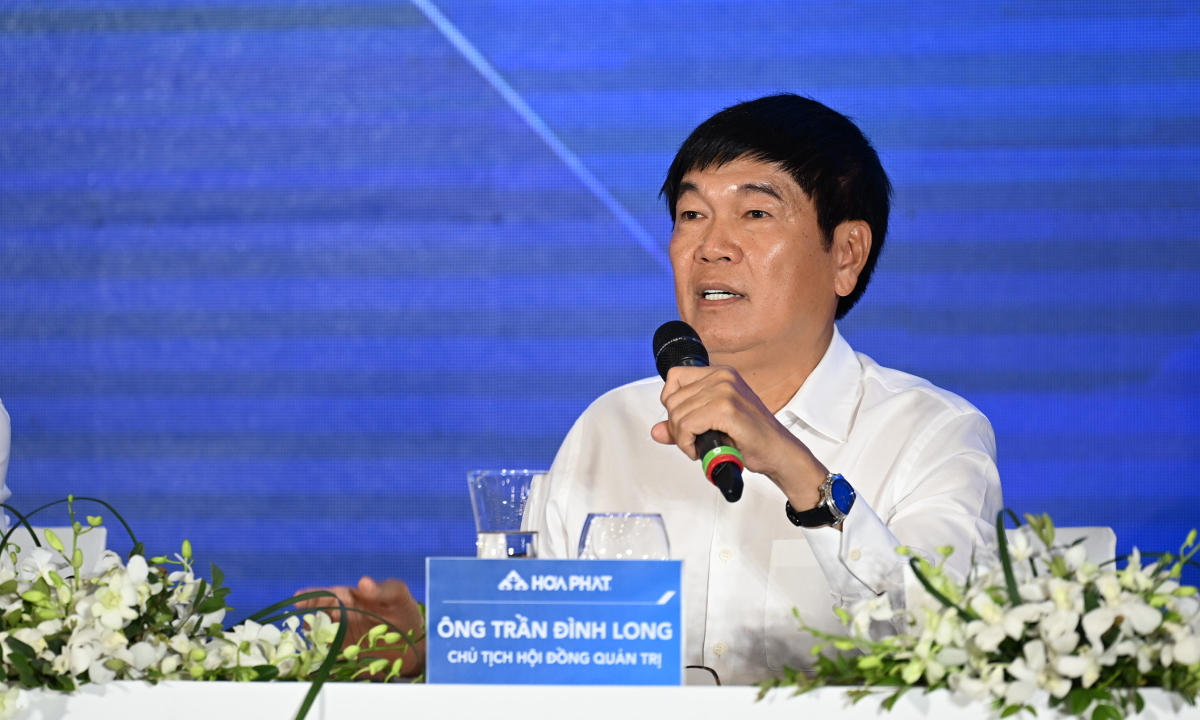 Ông Trần Đình Long: Hòa Phát sẽ tham gia mọi dự án đường sắt trọng điểm