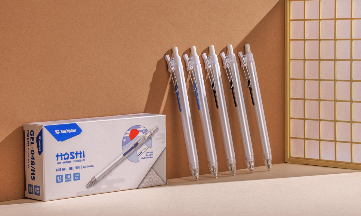 Bút Hoshi - tham vọng toàn cầu từ nền tảng 45 năm của Thiên Long