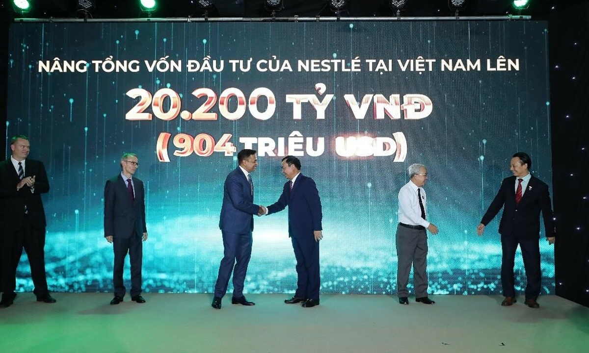 Nestlé tăng vốn đầu tư, khẳng định cam kết lâu dài tại Việt Nam