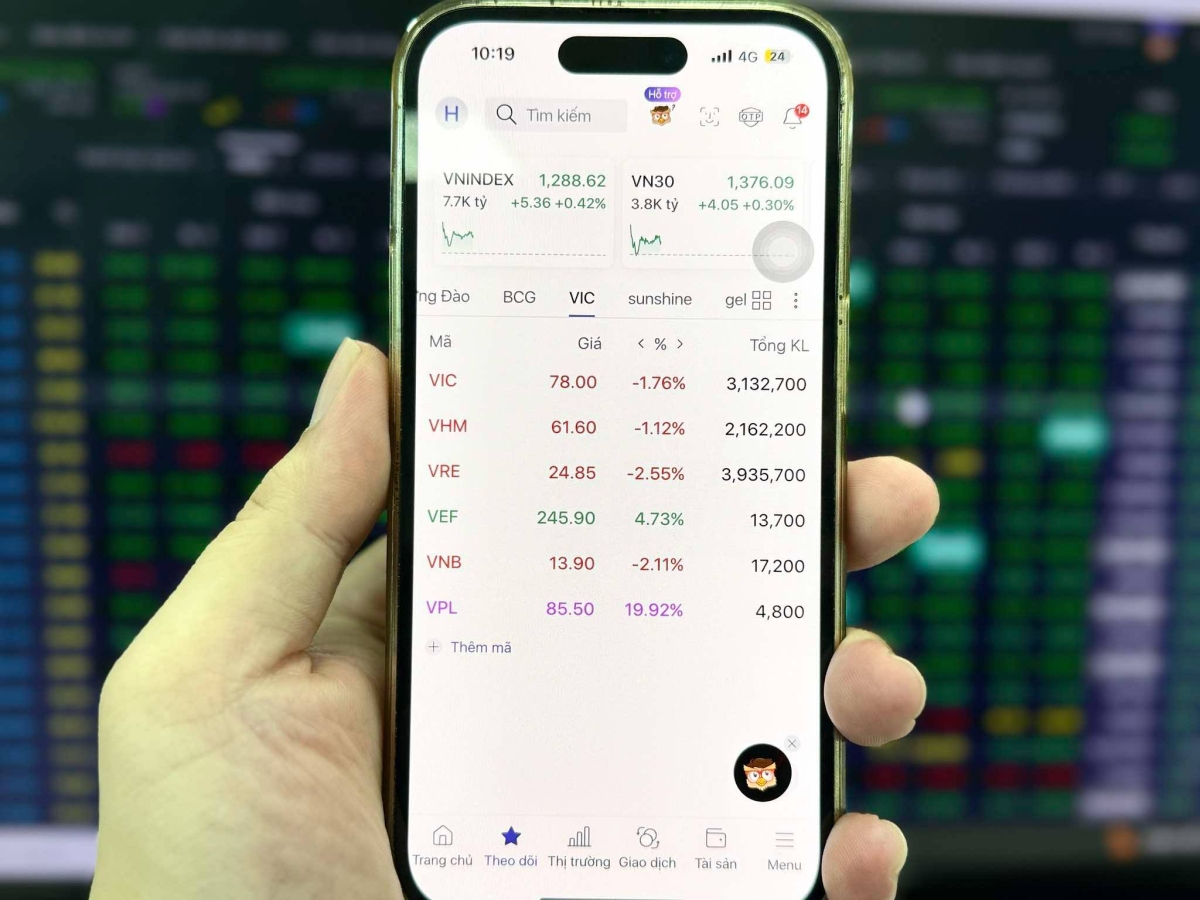 Cổ phiếu Vinpearl tăng trần phiên giao dịch đầu tiên