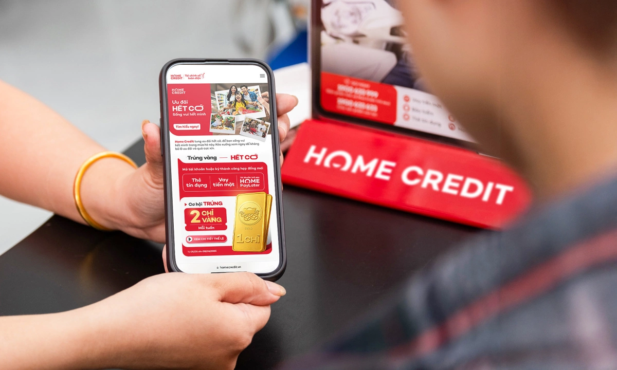 Home Credit triển khai chương trình "Hè rực rỡ, trúng vàng hết cỡ"