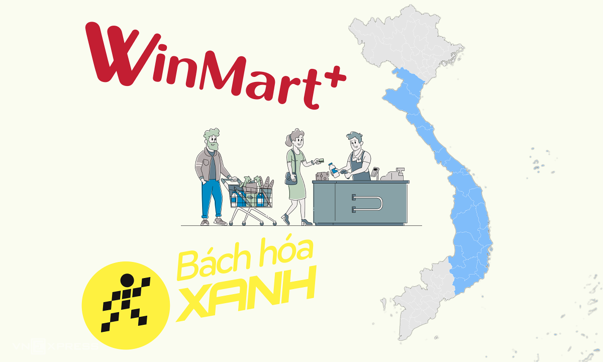 Cuộc đua mới của Winmart và Bách Hóa Xanh