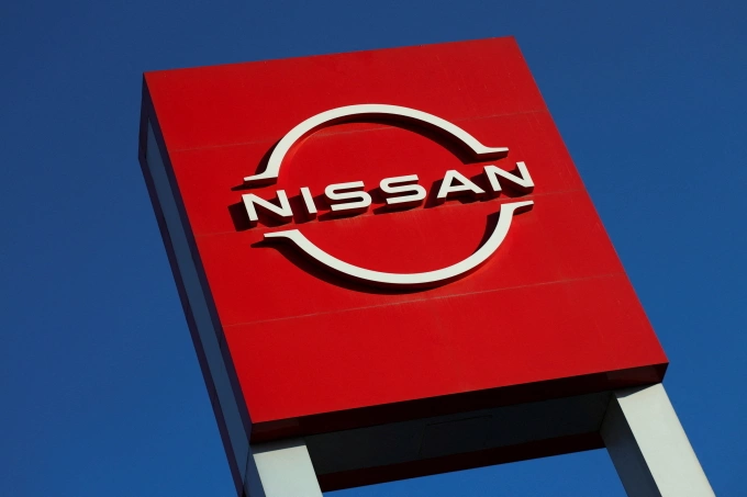 Logo của Nissan ở Cuautitlan Izcalli, Mexico ngày 30/1. Ảnh: Reuters