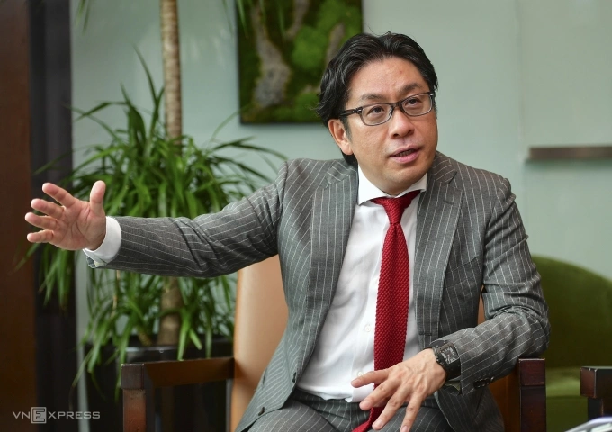 Ông Tadahisa Imaizumi - Chủ tịch Tập đoàn Plus (Nhật Bản). Ảnh: Thanh Tùng