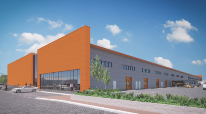Tổ hợp logistics đa chức năng mới có tổng diện tích hơn 20.000 m2