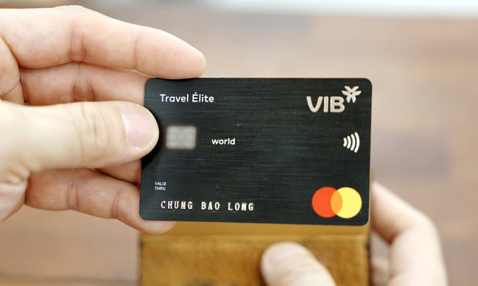 Thẻ tín dụng Travel Élite. Ảnh: VIB