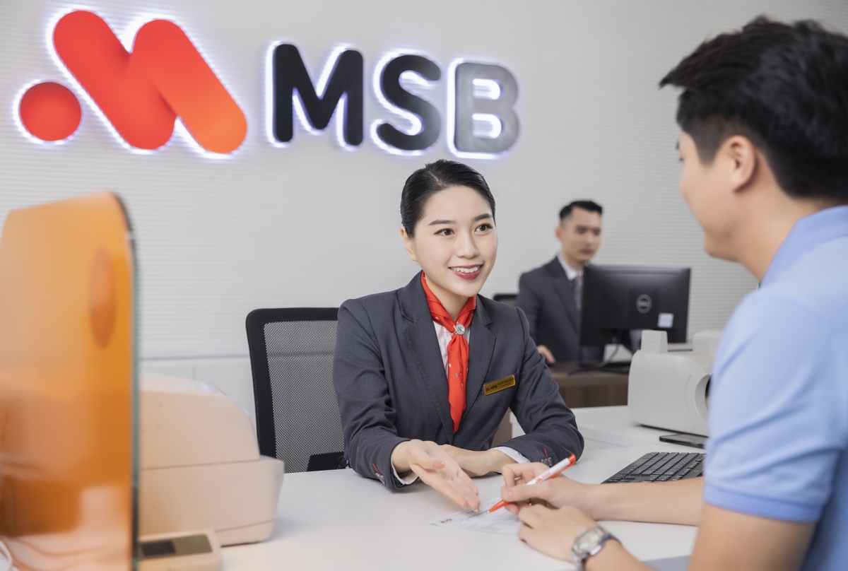 MSB tăng trưởng tín dụng 13,39% nửa đầu năm