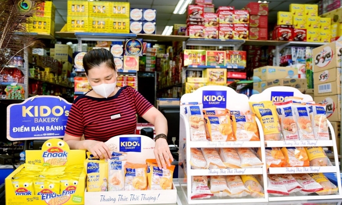Các sản phẩm của KIDO. Ảnh: KIDO