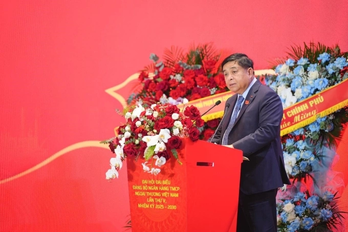 Phó Thủ tướng Nguyễn Chí Dũng đánh giá vai trò của nhà băng. Ảnh: Vietcombank