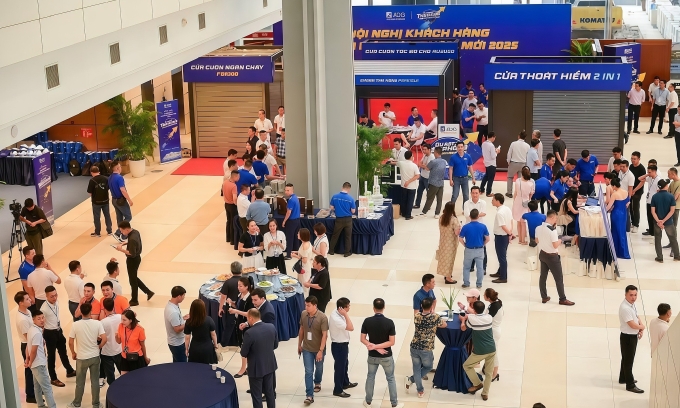 Hội nghị khách hàng do doanh nghiệp tổ chức hút nhiều khách tham gia. Ảnh: Austdoor