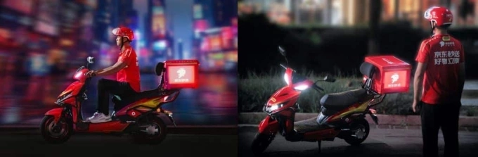 Những chiếc xe điện đời mới giúp tài xế di chuyển thuận tiện. Ảnh: JD