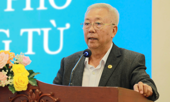 Ông Nguyễn Thanh Bình, Chủ tịch Hiệp hội Rau quả Việt Nam. Ảnh: Nông nghiệp và Môi trường