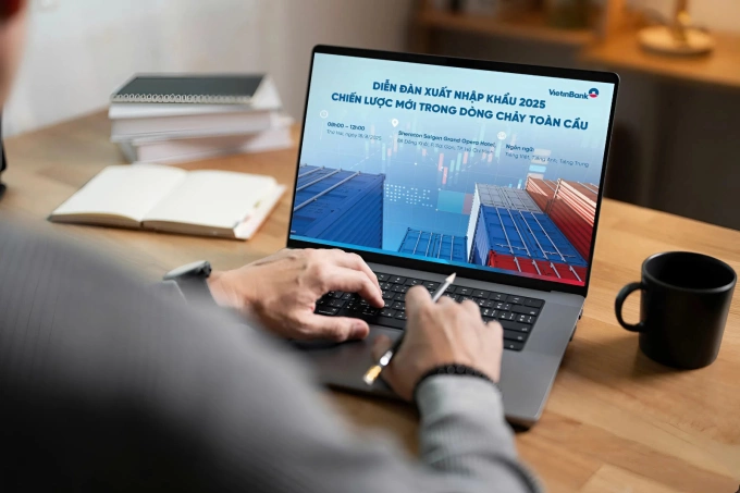 Thông tin Diễn đàn Xuất nhập khẩu 2025. Ảnh: Vietinbank