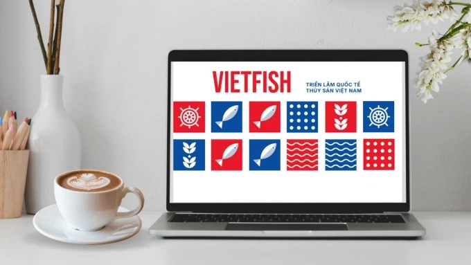 Bộ nhận diện thương hiệu mới của Vietfish. Ảnh: Vietfish