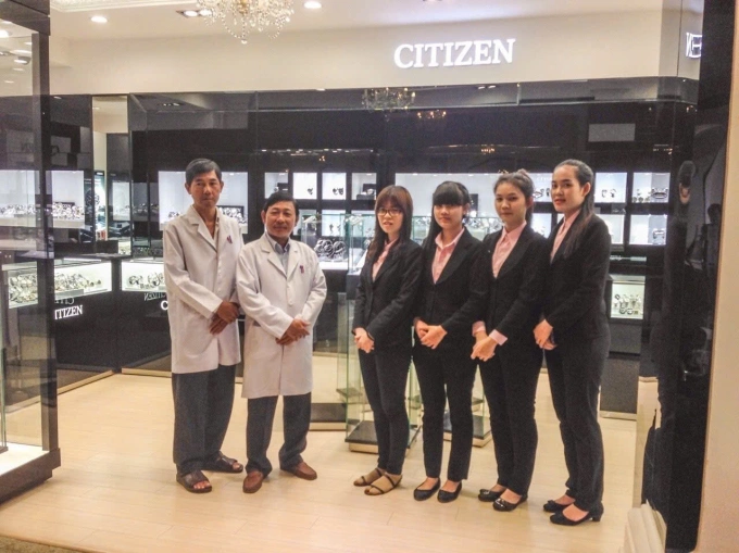Showroom Citizen ở khách sạn Kim Đô TP HCM. Ảnh: Tân Tân