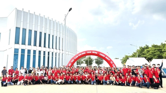 Tập thể Nhà máy UIP tại Hội trại & Team-building nhân dịp mừng chứng nhận EU-GMP.
