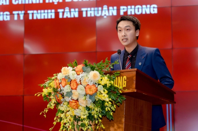 Ông Bùi Đức Huy, Thường trực Hội Doanh nhân trẻ Hải Phòng. Ảnh: Lê Tân