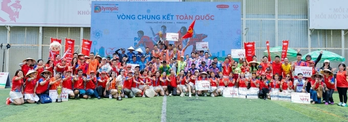 Hội thao toàn quốc Dlympic 2025 lan tỏa tinh thần Khỏe để Kết nối, Khỏe để Vươn cao. Ảnh: Dai-ichi Life Việt Nam
